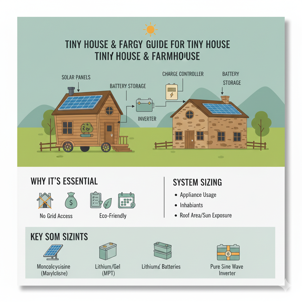 Bağ Evi ve Tiny House İçin Güneş Enerjisi Çözümleri