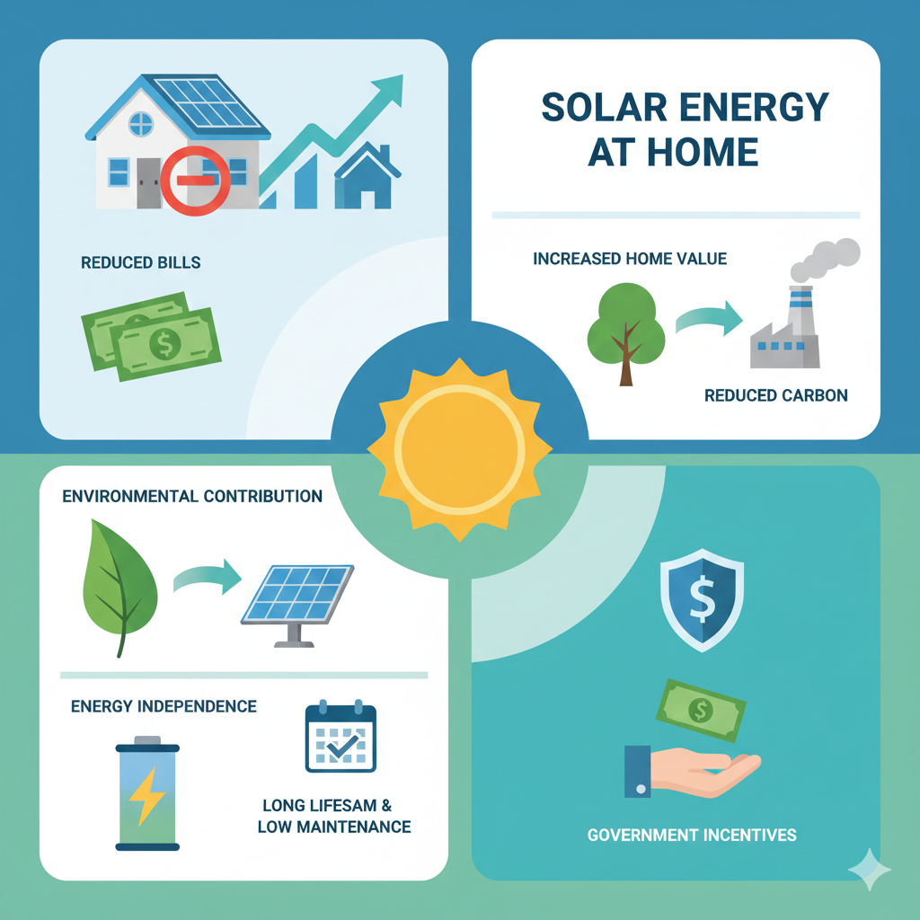 Eviniz İçin Güneş Enerjisi Sistemi Kurmanın Avantajları