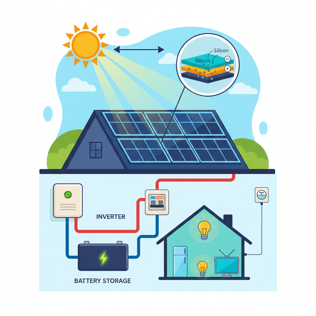 Güneş Enerjisi Nedir ve Nasıl Çalışır?